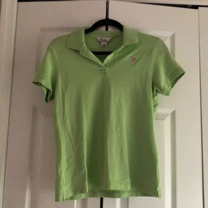 lilly pulitzer vintage green polo